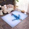 Brazilian Soccer Player Action. Carpet Perfect for Dormitory Kitchen Balcony Foyer Anti-slip Rug Decorate Offices Perfect Birthday/Christmas Gift Idea