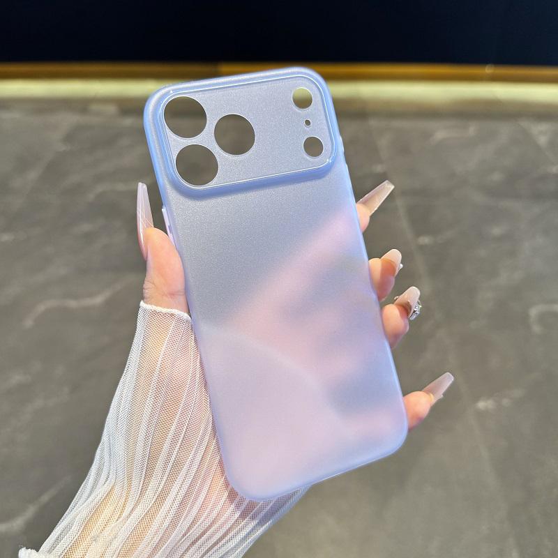 Ультратонкий Мягкий Матовый Чехол Для iPhone 17 16 15 14 13 12 11 Pro Max Plus Силиконовый Конфетный Цвет Прозрачная Крышка