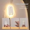 Toilet UV Ultraviolet Sterilization Lamp Portable Disinfection Lamp Household USB Rechargeable Deodorant Artifact Induction Night Light