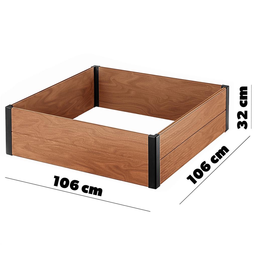 KETER Obrzeże Ogrodowe Trawnikowe Donica 106X106cm