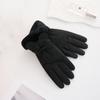 Woman Winter Warmer Cute Panda Plush Velvet Touch Screen Gloves Girls Outdoor Skiing Riding Mittens