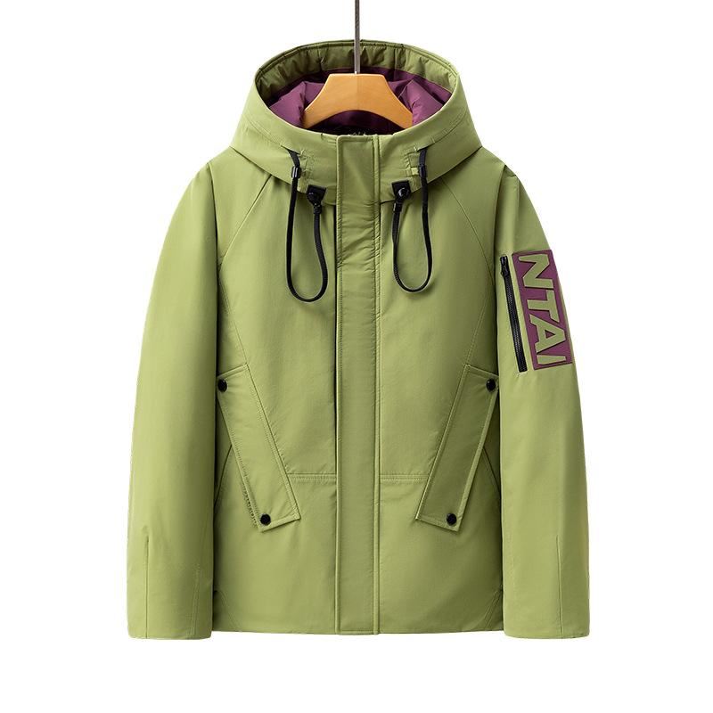 Легкая куртка-пуховик с капюшоном, мужская повседневная куртка для активного отдыха, утепленная куртка для инструментов