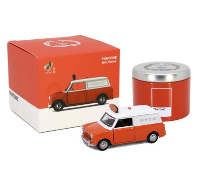 Tiny City 1/50 Моррис Мини Купер Mk 1 Pantone (Тигрилия)