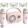 Беспроводная портативная Bluetooth-колонка для караоке с микрофоном, радиоприемник FM, мини-музыкальная колонка, Caixa De Som, маленькая MP3-колонка