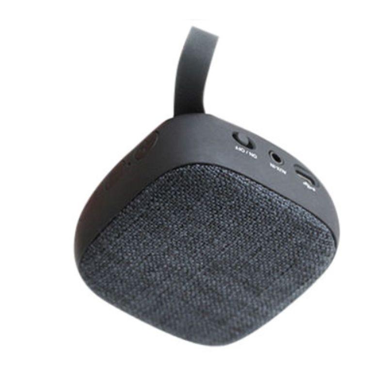 Fashion Fibre Tech Wireless Mini Bluetooth Canvas Speaker Green