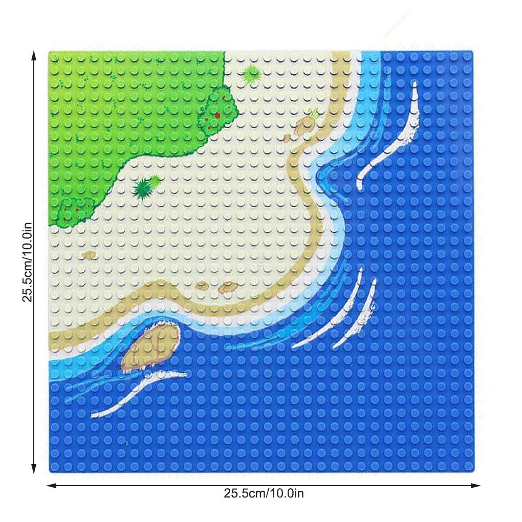 Building Bricks Baseplate with Small Dots Toddlers Base Plate Board for Adults Children Decor Gifts Party Favors Accessories