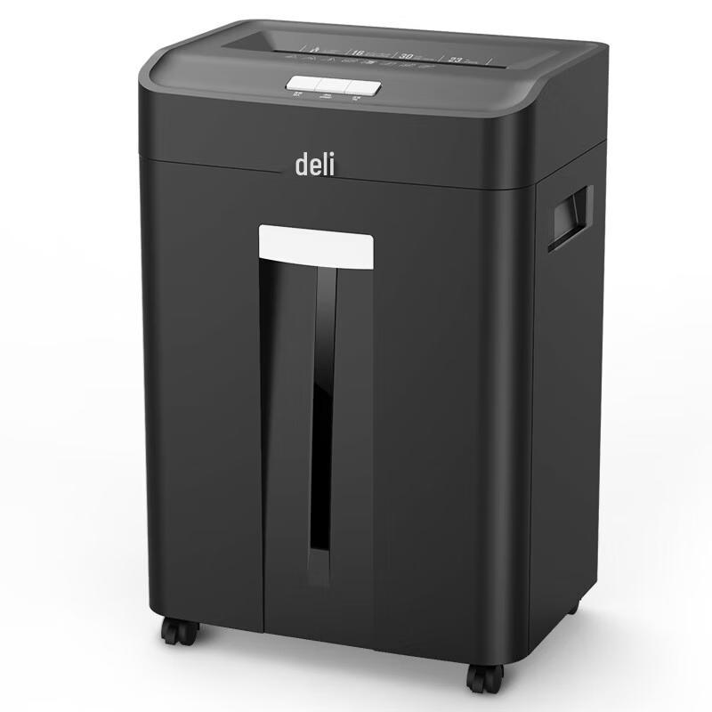 Deli D603 Commercial Cross-Cut Paper Shredder CN plug (adapter included)
