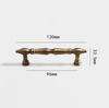 New Design Solid Antique Brass Handle Knobs Home Decorative Hardware Cabinet Drawer Handles
