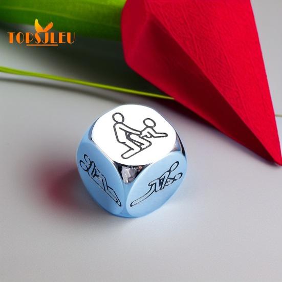 Кубик для принятия решений в кино, нержавеющий легкий портативный металлический кубик для принятия решений, украшение на годовщину, подарок на День святого Валентина