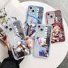 Genshin Impact Clear Case For Apple iPhone 11 14 13 12 Pro 7 8 Plus XR X XS Max 6 6S 14Pro Silicone Phone Cover