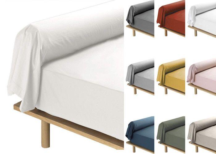 Bolster Case 85x185 Cm Percale Linen