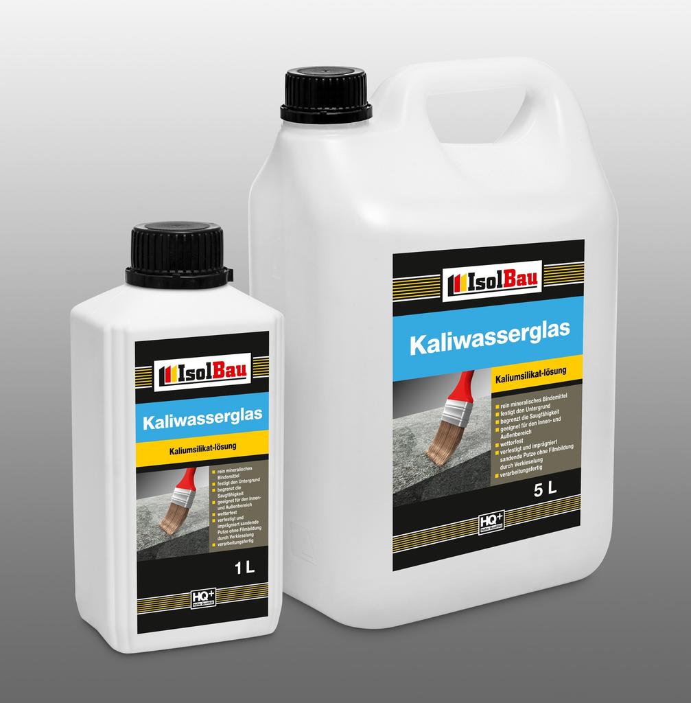 IsolBau Potassium Water Glass Kaliwasserglas 1L