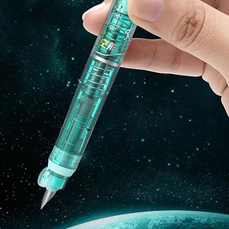 EF Nib Fountain Pen Erasable Pen Signature Pen Retractable Calligraphy Pen Smooth Writing Pen School Office Supplies