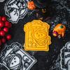 6/1PCS Cartoon Halloween Biscuit Mold Kitchen Pastry Baking Flip Sugar Cutting Mould DIY Birthday Halloween Party Cookie Making