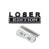 3D Car Styling Loser Edition car Grille Fender trunk Rear Bonnet Nameplate Decal Emblem Badge Sticker