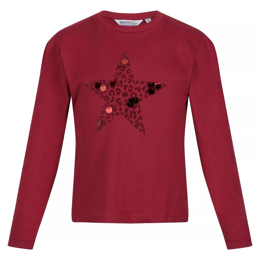 Regatta Childrens/Kids Wenbie III Stars Long-Sleeved T-Shirt