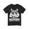 Папа Механик Футболка, Я Папа И Механик Ремонтник Механики Мужчины Папа Футболка