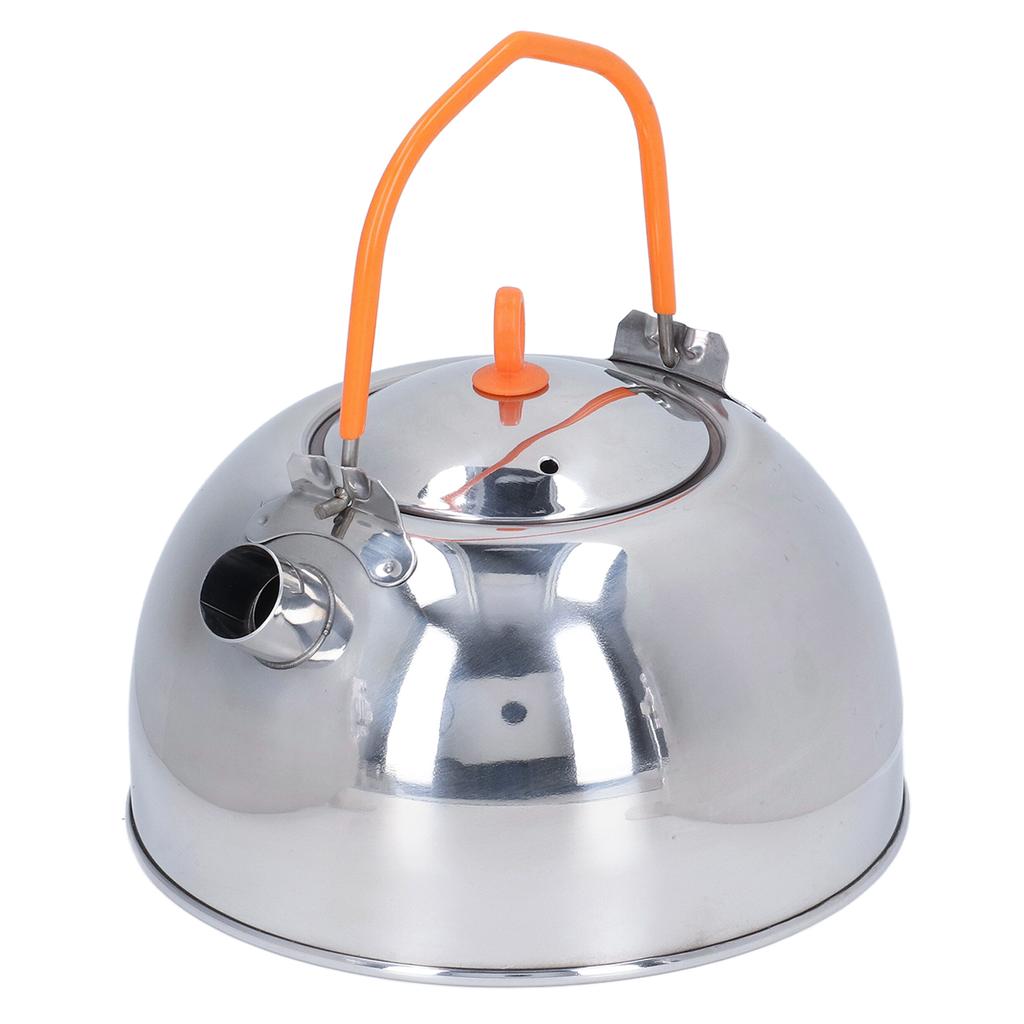 Cooking Pot and Pan Set 304 Stainless Steel Portable Camping Cookware Mess Kit with Storage Bag for Hiking Backpacking