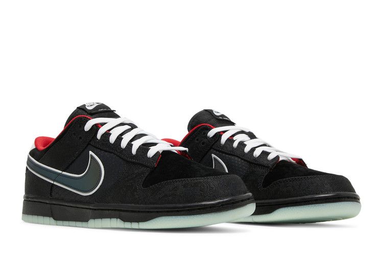 Men's Sneakers Nike Dunk Low LPL League of Legends Black/White-Bright Crimson