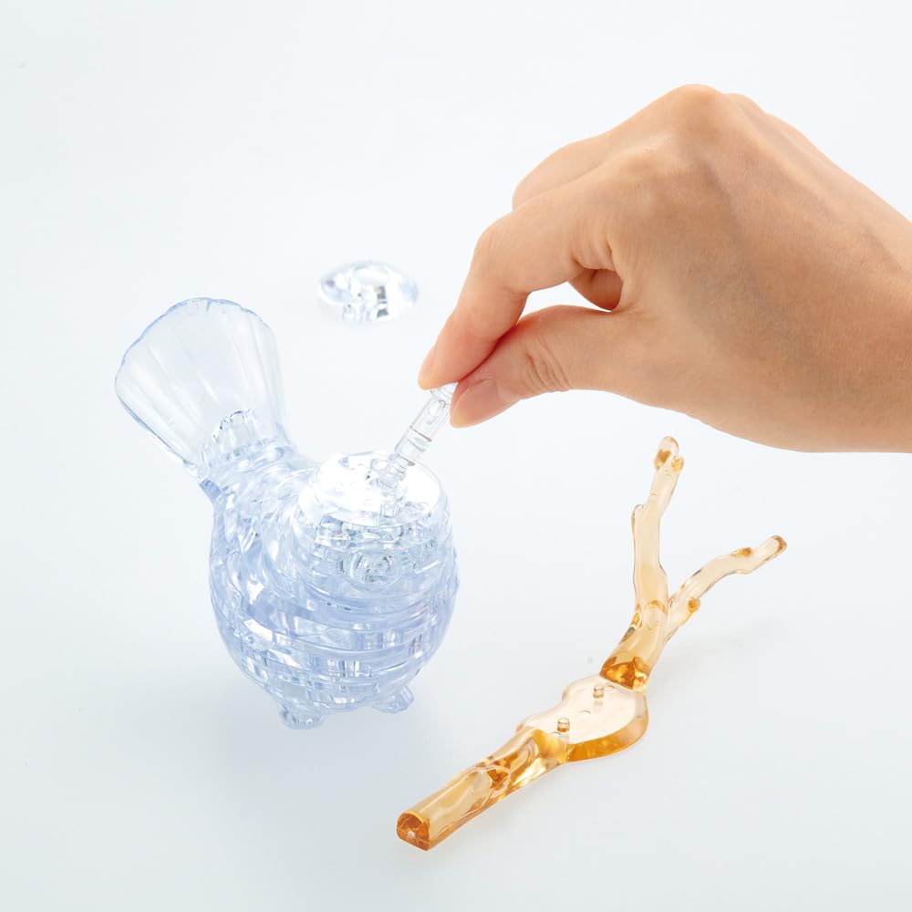 Beverly 47-Piece Crystal Puzzle, Long-tailed Tit, 50314