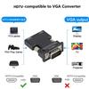 Адаптер HDMI на VGA 1080P Конвертер HDMI Женский HDMI на Мужской VGA С 3,5-мм аудиокабелем Для ноутбуков ТВ-приставок Проекторов