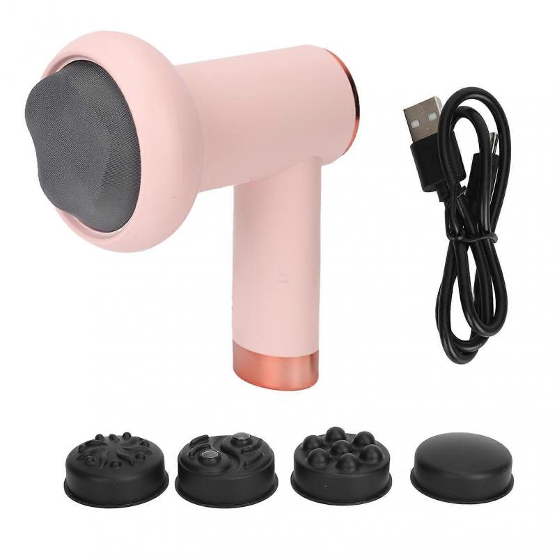 Pink Cordless Body Sculptor for Neck, Waist & Shoulder – 6 Speeds & 5 Attachments
