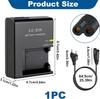 Battery Charger for Canon LP-E10 EOS 1100D, 1200D, 1300D, 1500D, 2000D, 3000D, 4000D and Rebel