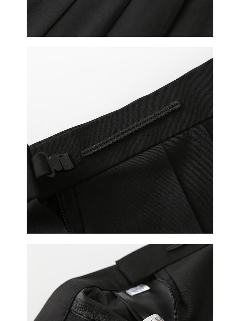 Японская плиссированная летняя школьная юбка JK - чистый черный индиго, в стиле колледжа