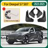 4 шт. автомобильные брызговики для Deepal S7 аксессуары S07 2024 2025 авто грязезащитный щиток брызговик передние задние крылья детали экстерьера автомобиля