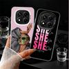 Чехол для телефона Girl Boss Lady Pink Ударопрочный для Xiaomi Redmi Note 15 14 13 12 Pro Plus 11 11S 11T 5G Защитный от падений Fundas