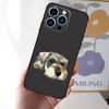 Миниатюрный шнауцер собака искусство Чехол Для iPhone 16 15 14 13 12 11 Pro Max Mini Чехол X XR XS 8 7 14 16 15 Plus Аксессуары