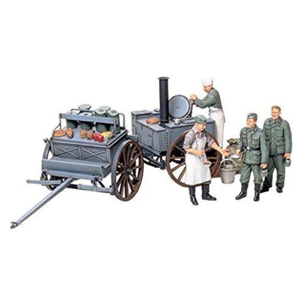 TAMIYA 1/35 German Field Kitchen Scenery Model Kit NEW from Japan