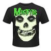 Футболка Misfits 'Glow Jurek Skull' - НОВАЯ