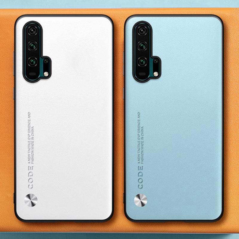 Роскошный чехол из искусственной кожи для Honor 20 Pro 20Pro, задняя крышка, силиконовый противоударный чехол для телефона с полной защитой для Honor20 Pro Coque