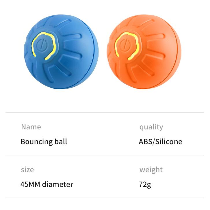 Умные игрушки для собак, интерактивный мяч, автоматический, вращающийся на 360°, вращающийся мяч, мяч для собак и кошек, игрушки для домашних животных, игры в помещении