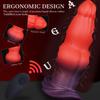 Silicone Vibrating Alien Dog Dildo Simulation Animal Dildo For Male And Female Masturbation Anal Expansion SM Sex Toy