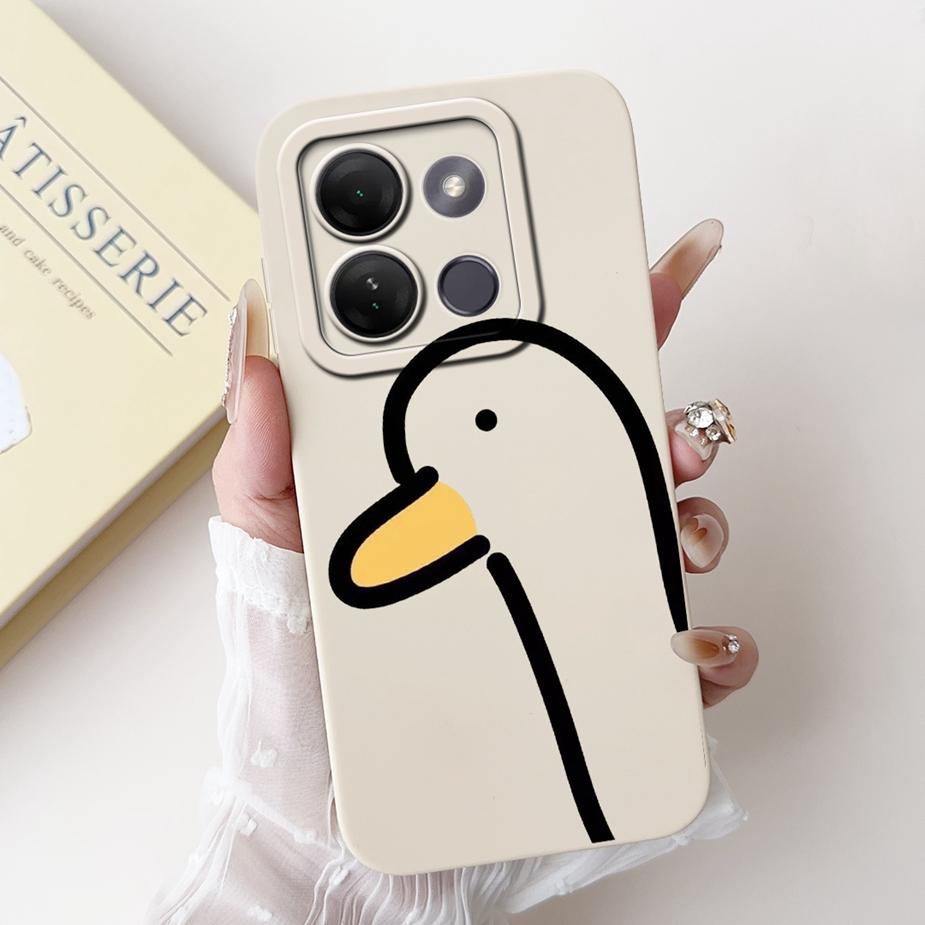 Для Infinix Smart 7 HD Чехол X6516 Милый Забавный Мультяшный Чехол Ударопрочный Чехол для Телефона Для Infinix Smart 7 Plus Smart7 X6515 Мягкие Чехлы