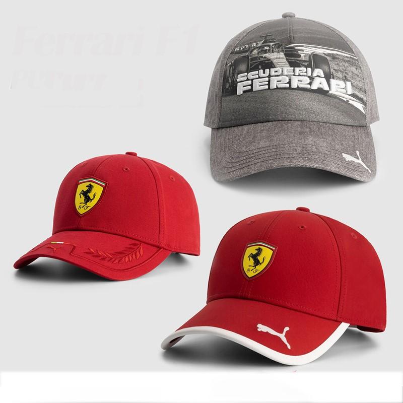 For Ferrari Horse F1 Team High-end Fashion Men's and Women's Printed Embroidery Casual Sports Cap The Most Popular Baseball Hat A1