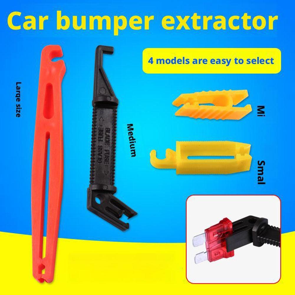 4Pcs Automobile Fuse Clip Car Fuse Extractor Fuse Remover Auto Fuse Plier For Car Fuse Holder Fuse Box Disassembly Tool