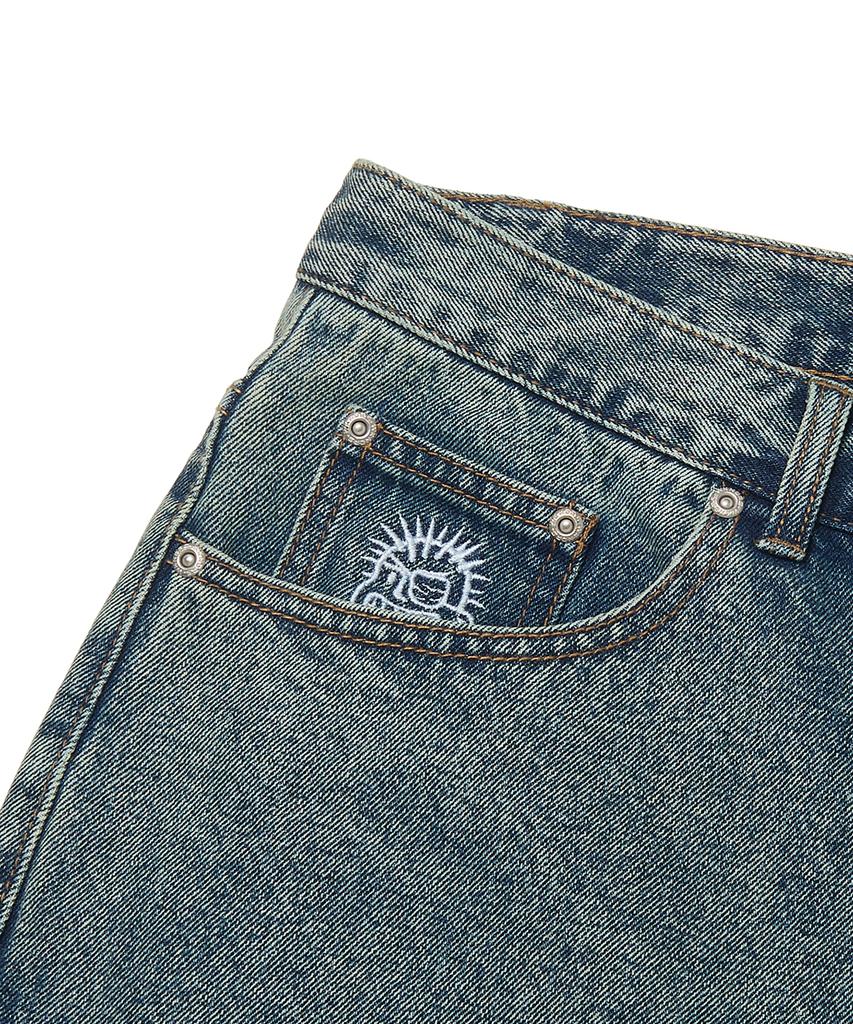 WKNDRS Punk Denim Shorts (Denim)