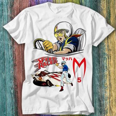 Go Speed Racer Японский Комикс Аниме Футболка Топ Футболка 226