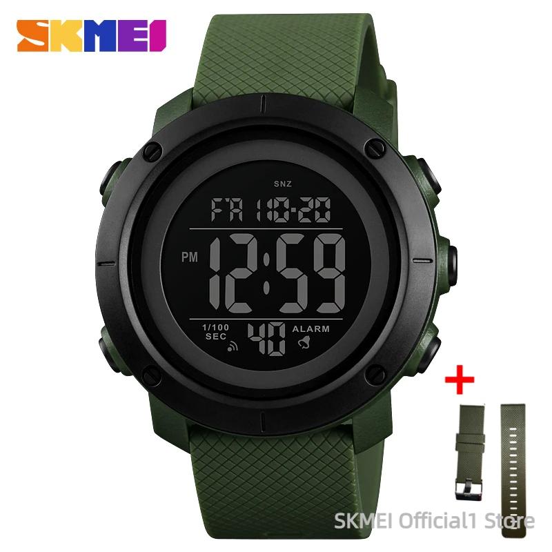 SKMEI 1426 Luxury Digital Watch for Men Sports Waterproof Electronic Mens Wristwatches Stopwatch Alarm Clock 1416 Reloj Hombre