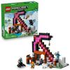 LEGO Minecraft Кирка Шахта Игрушка, Подарок на День Рождения, Кубики, Мальчики и Девочки, Возраст 8, 9, 10, Ученики Начальной Школы, Игрушка Minecraft, Игра, Боевой Робот,