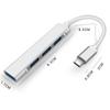 4 Port Usb 3.0 Type C USB C Hub High-speed Type C Splitter 5gbps Adapter for Computer Accessories Multi Port Hub Usb for Lenovo HUAWEI Xiaomi Macbook