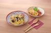 Yamaka Shoten Cute Curry Plate Snoopy Nostalgia Pasta Plate Set, (2-Color Set)