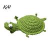 Crochet Lizard Coaster DIY Kit, Handmade Knitting Animal Crafts, Decorative Drink Mug Coffee Cup Mat for Adults, Beginner