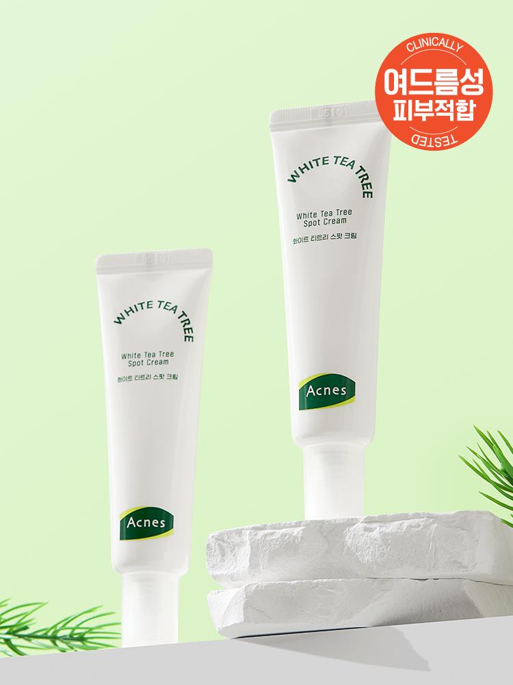 Acnes White Tea Tree Крем-точечное средство с маслом чайного дерева 30 мл для ухода за проблемной кожей