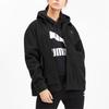 Puma Куртка флисовая Downtown с застежкой-молнией и воротником-стойкой, теплая, женская, черная 595698-01