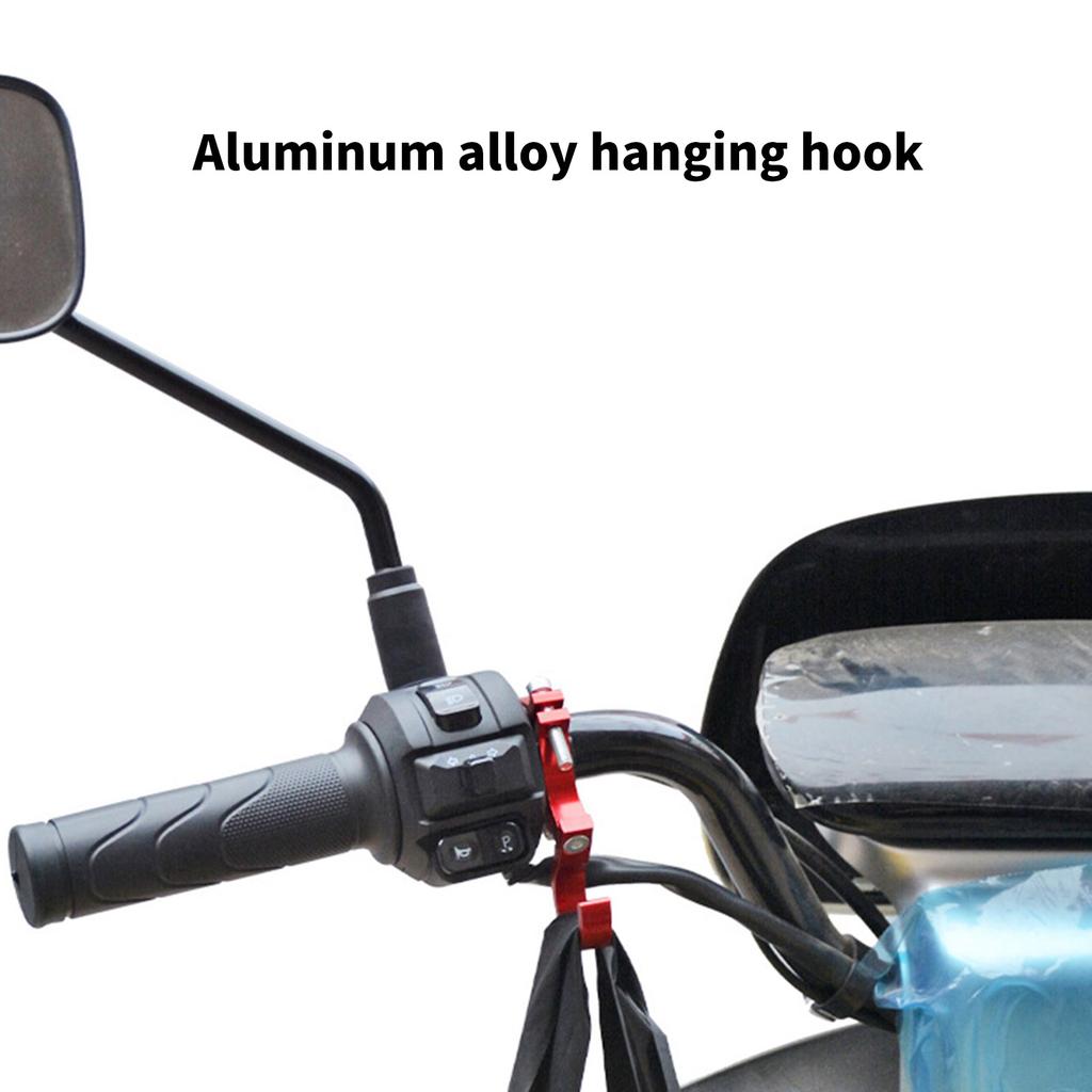 Universal Motorcycle Hook Aluminum Scooter Helmet Holder Electric Bike Bag Hanger Multipurpose Electric Bike Hook