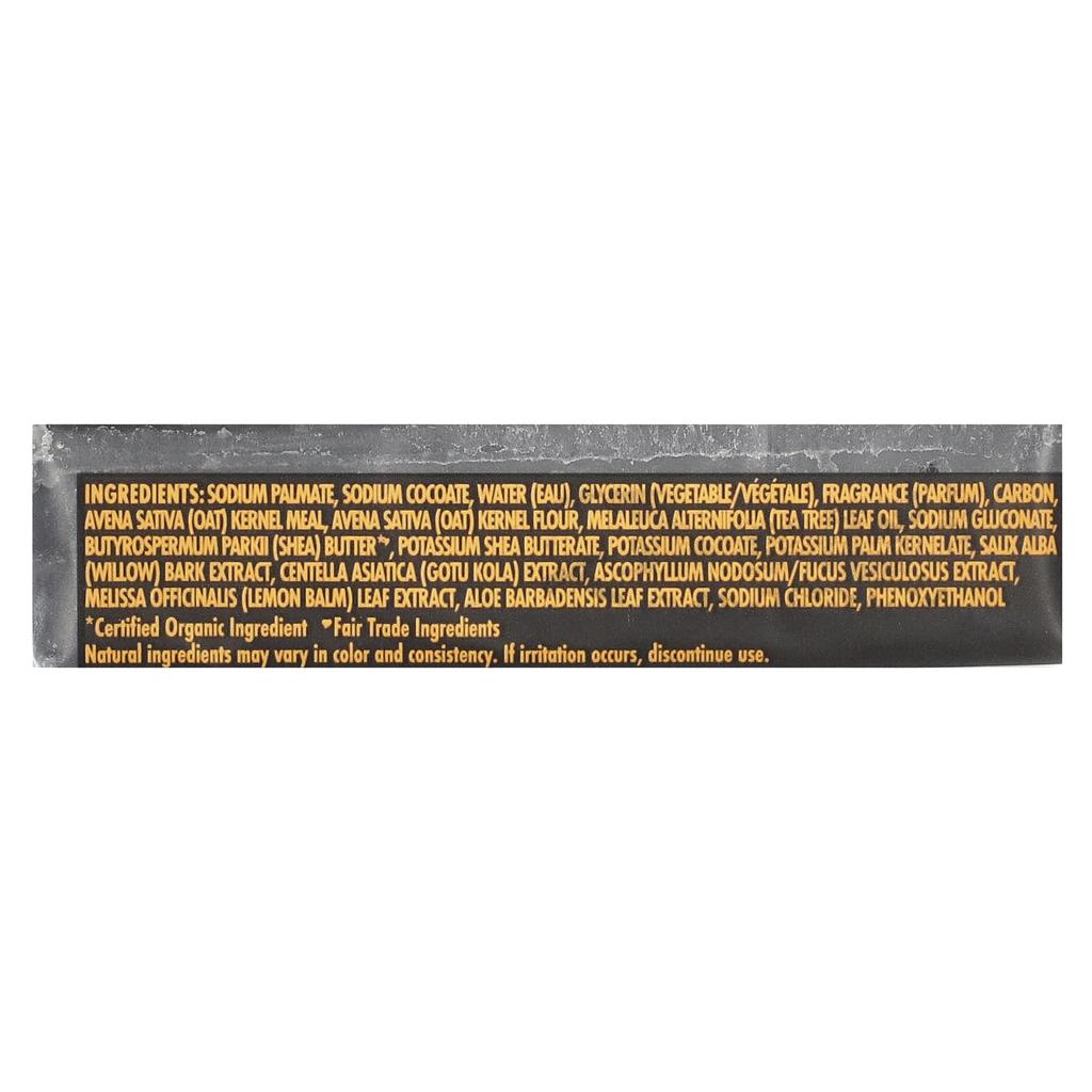Face & Body Bar for Acne Skin, African Black Soap with Shea Butter, 99G(3.5Oz)